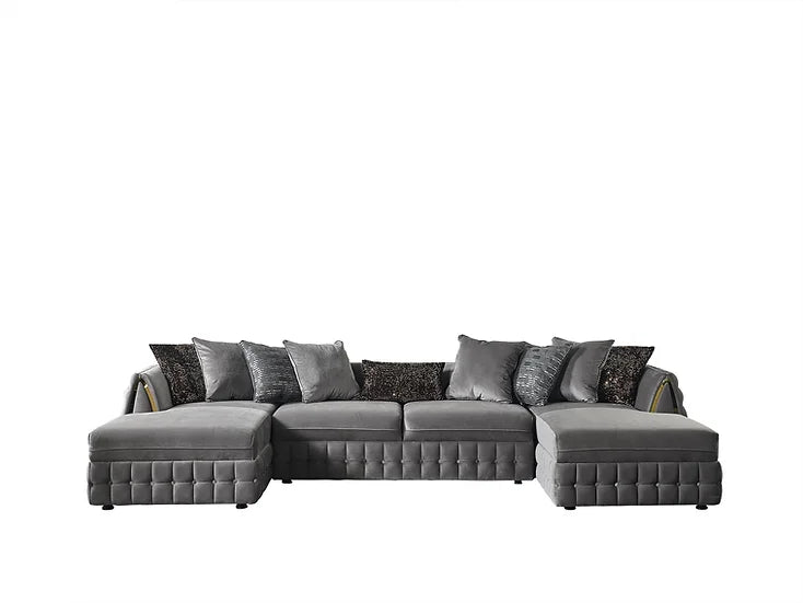 Sicilya Sectional (Gray)