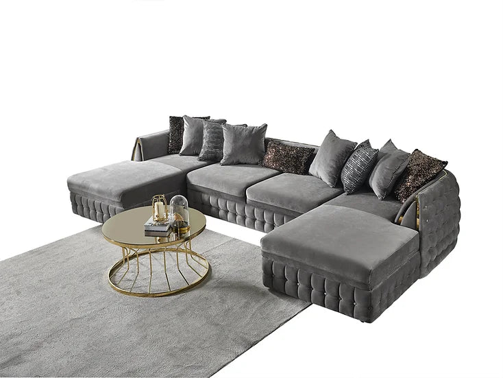 Sicilya Sectional (Gray)