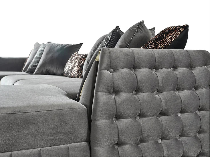 Sicilya Sectional (Gray)