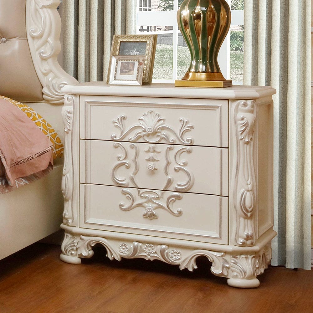 HD-8008 - 5PC BEDROOM SET IVORY