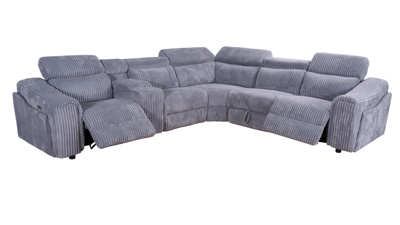 Yash Sectional Grey