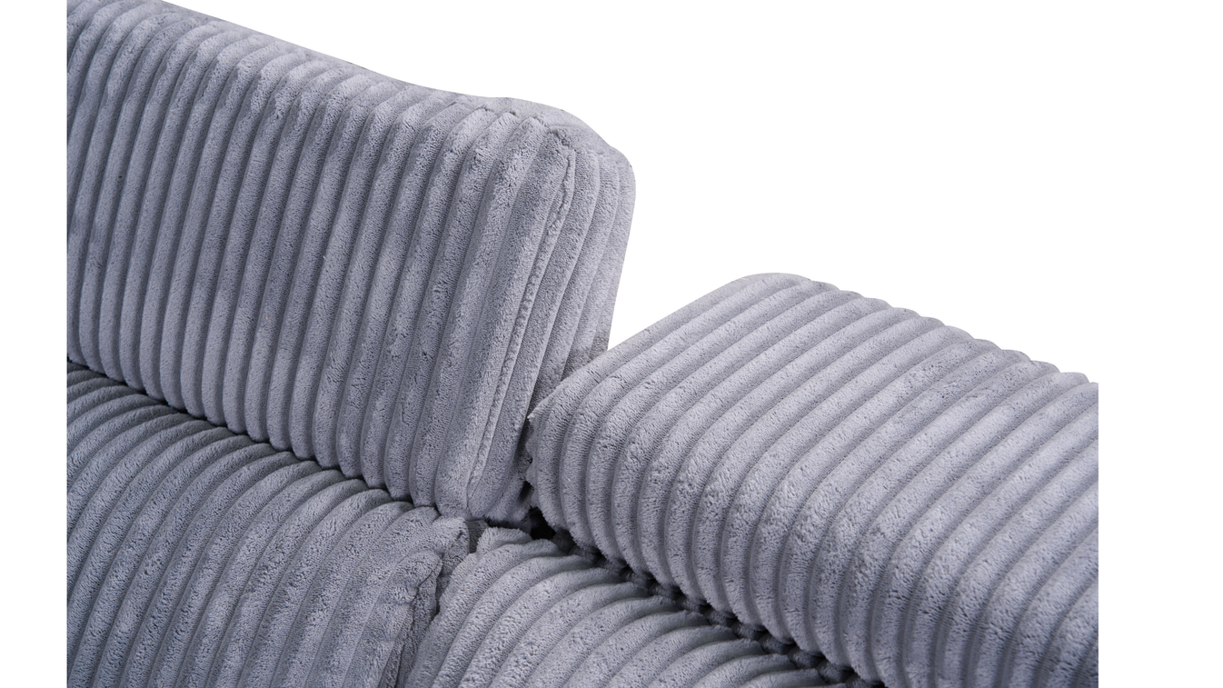 Yash Sectional Grey