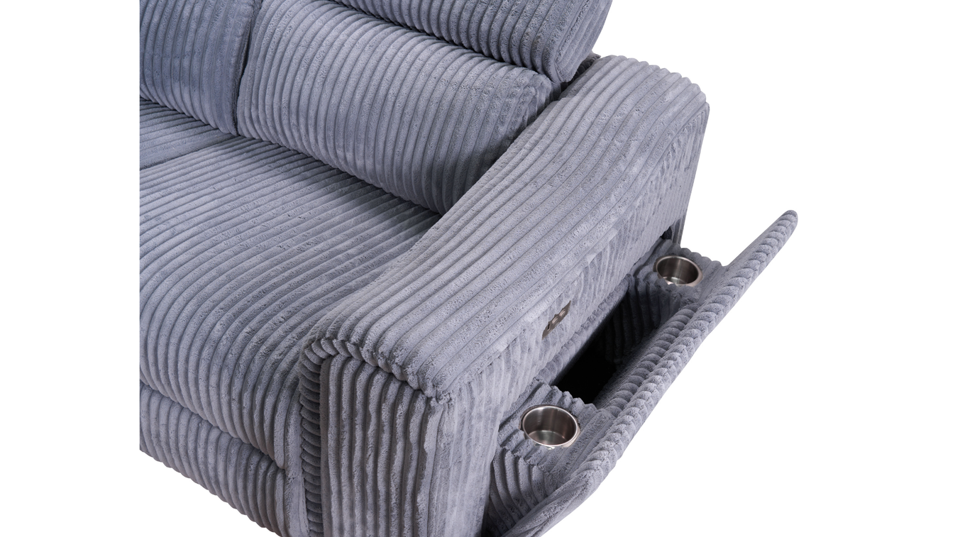Yash Sectional Grey