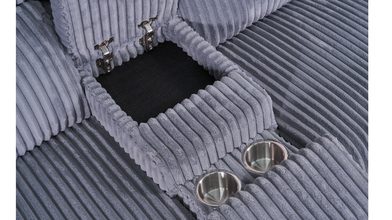 Yash Sectional Grey