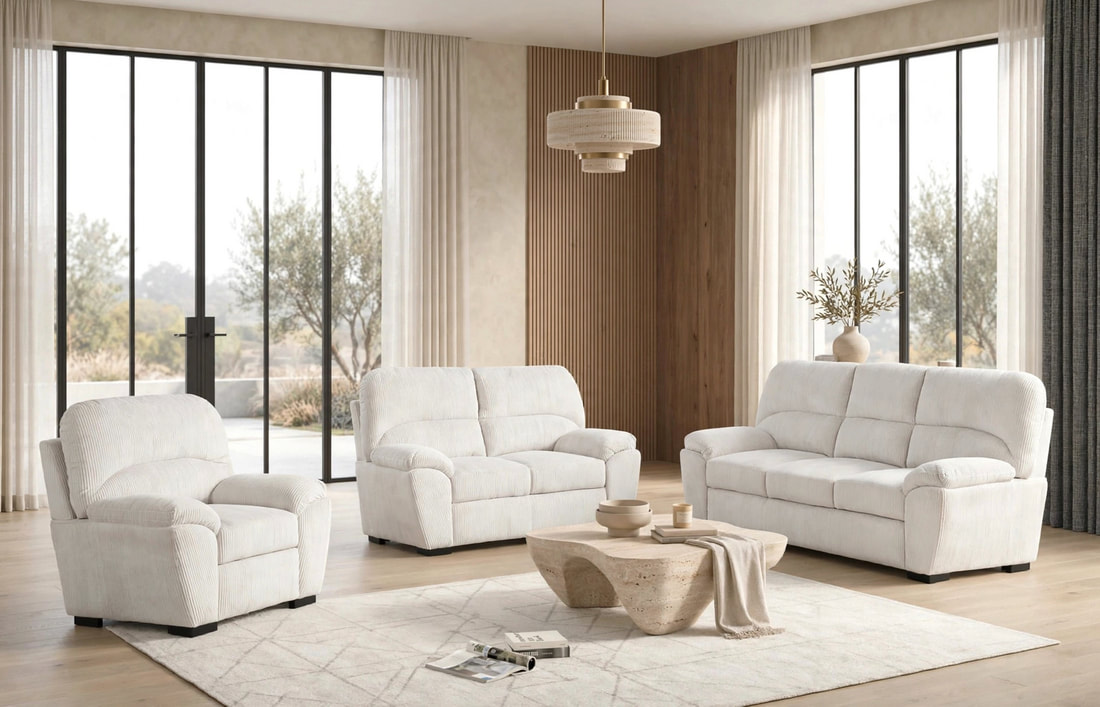 Tiffany 2pcs living room set