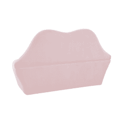 Lips Blush Velvet Settee