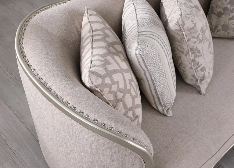 BELLISIMO LIGHT GREY SOFA SET