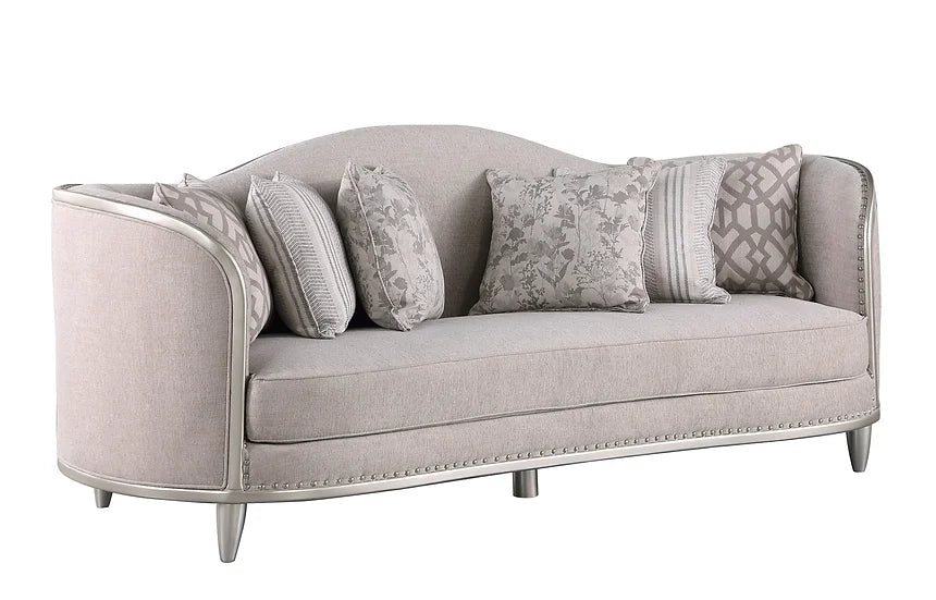 BELLISIMO LIGHT GREY SOFA SET