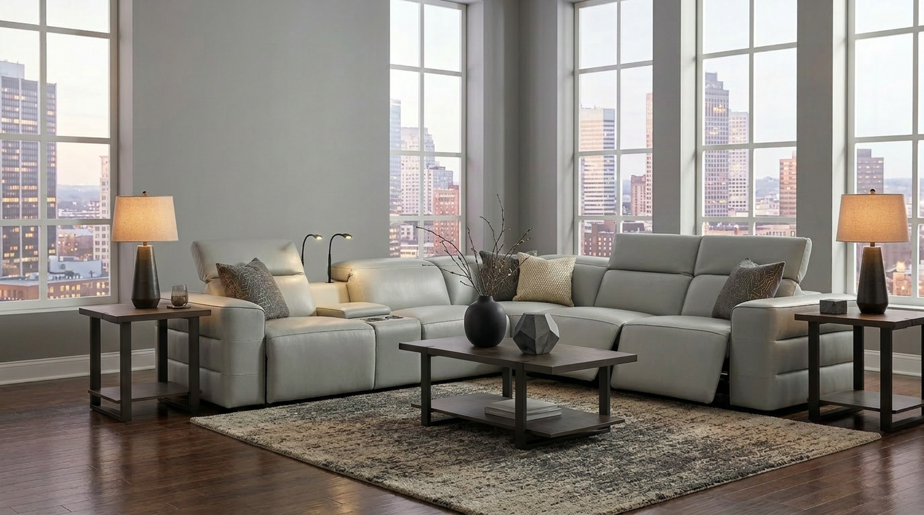 Holly Sectional Grey