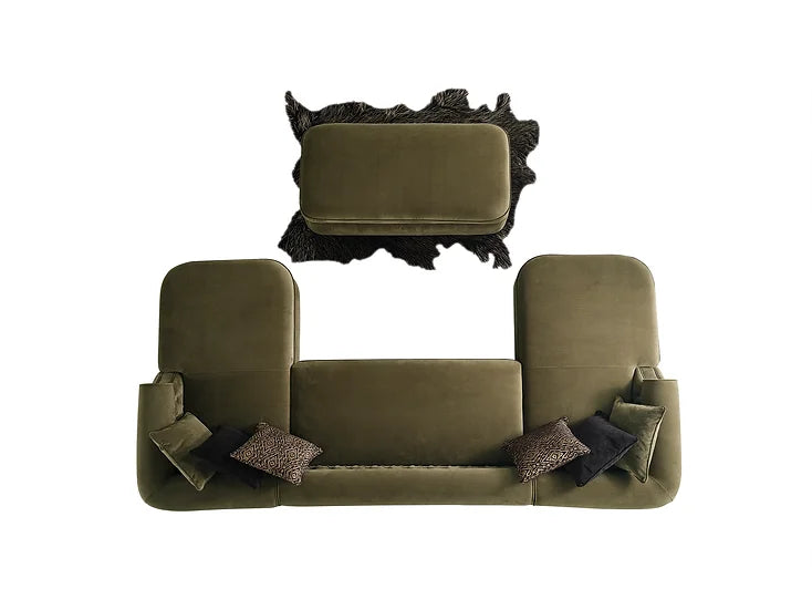 Brooklyn Sectional (Green)