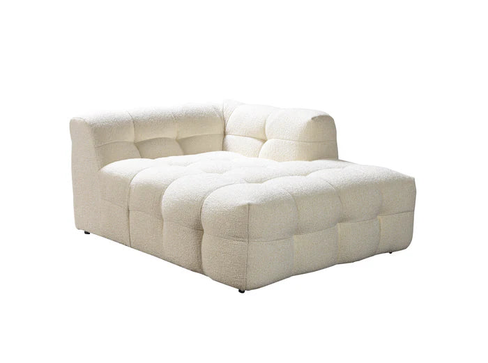 Ivy Ivory Boucle RAF 110" Sectional