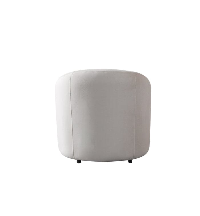 Bonita Ivory Velvet Accent Chair