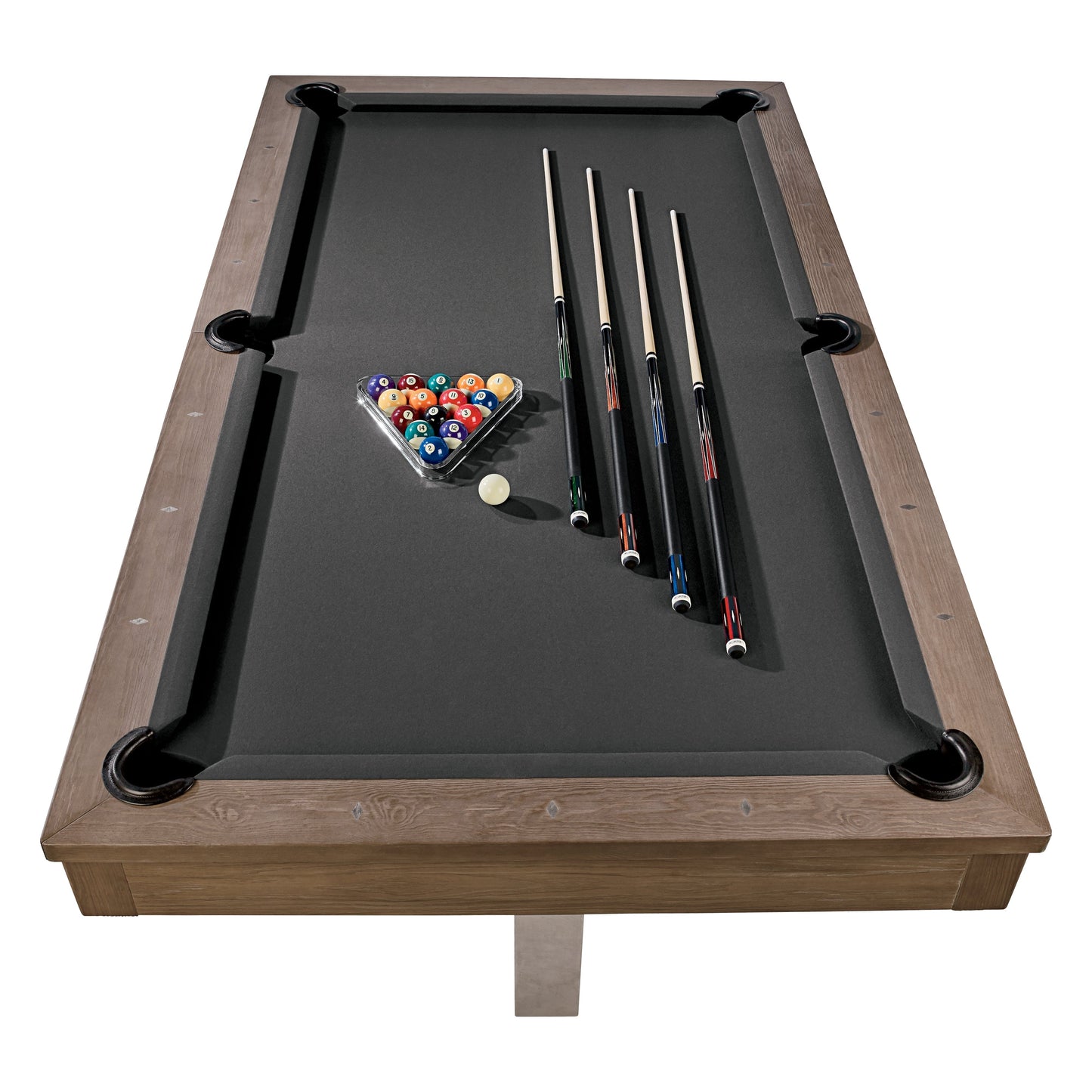 American Heritage® 8’ Abbey Billiard Table, Antique Grey