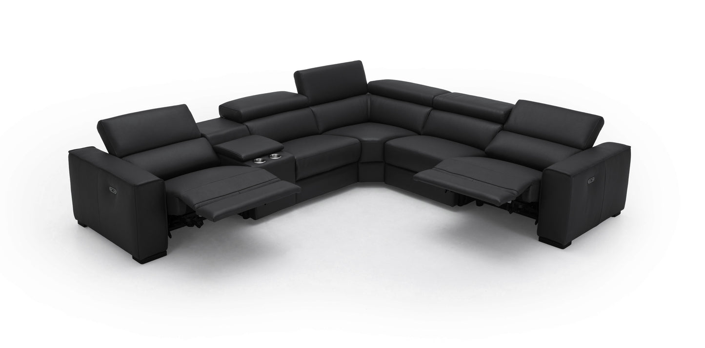 Picasso 6Pc Motion Sectional In Black