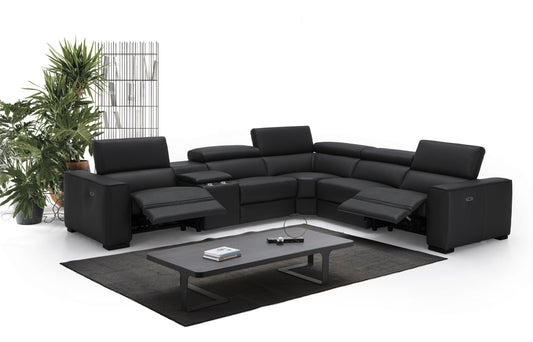 Picasso 6Pc Motion Sectional In Black