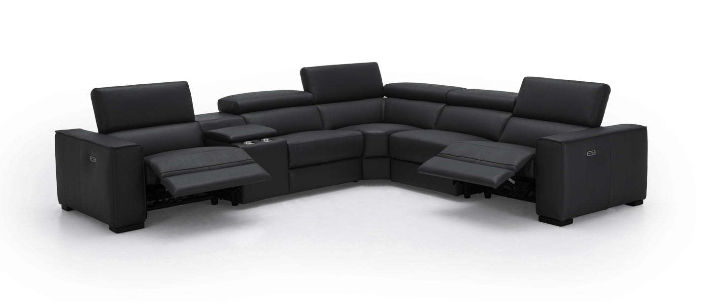 Picasso 6Pc Motion Sectional In Black