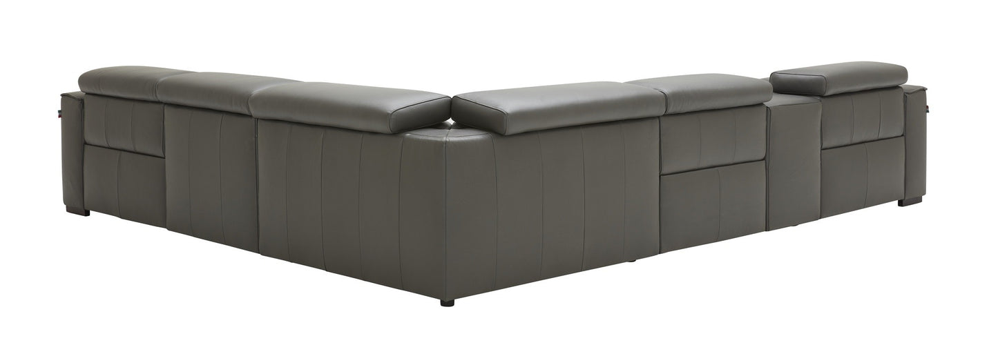Picasso 6Pc Motion Sectional In Dark Grey