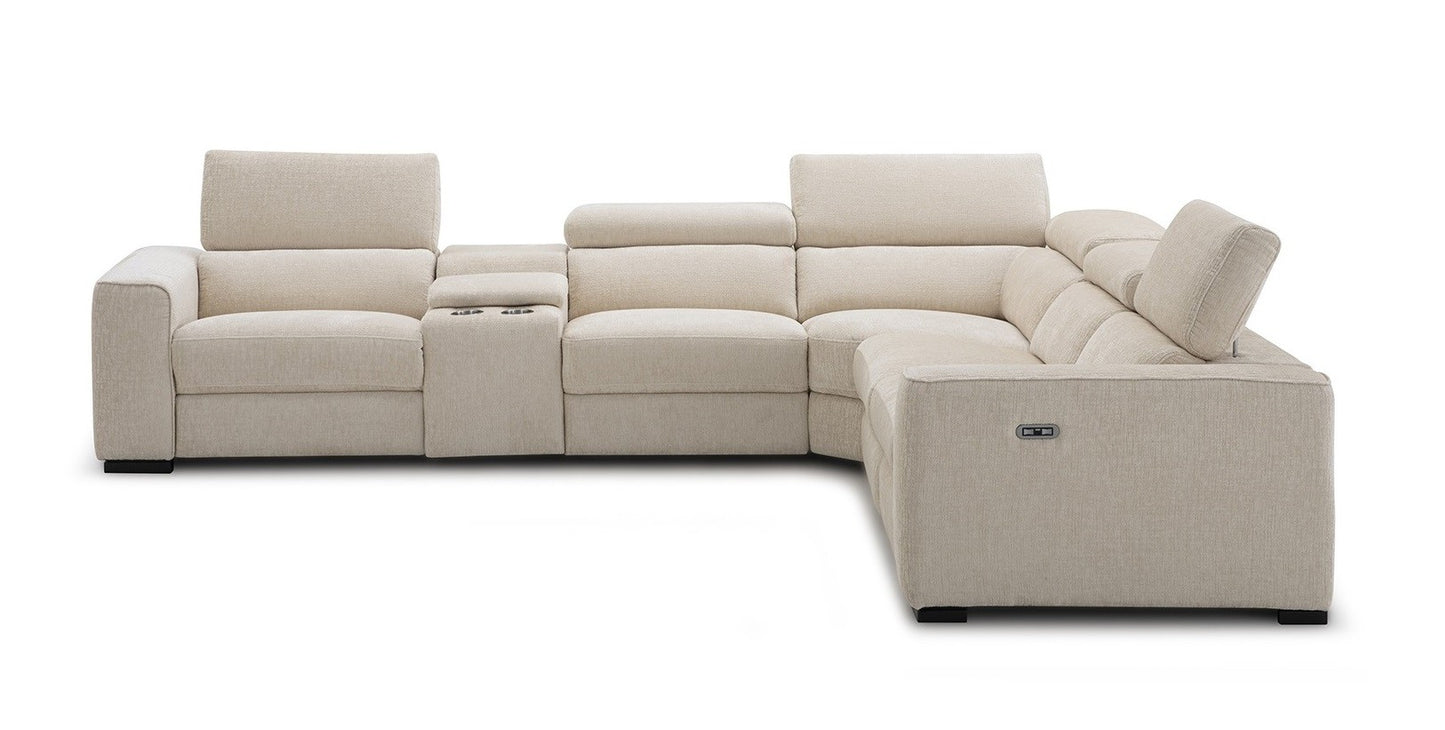 Picasso 6Pc Fabric Motion Sectional In Sand