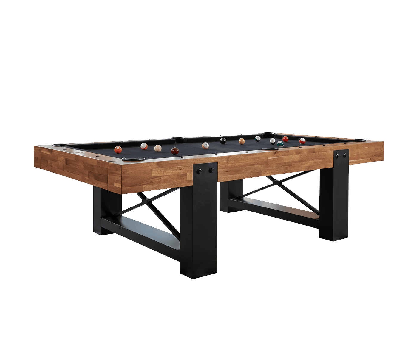 American Heritage® Knoxville 8’ Pool Table, Acacia