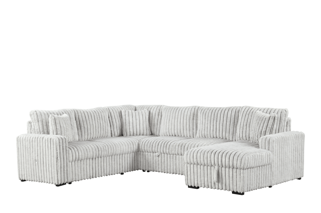 Raha Sectional II Grey