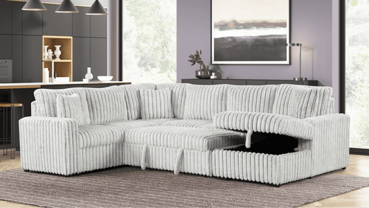 Raha Sectional II Grey