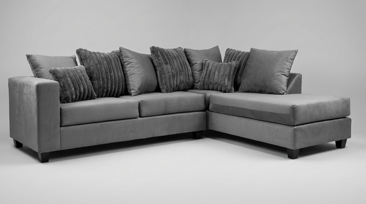 Kora Sectional Charcoal