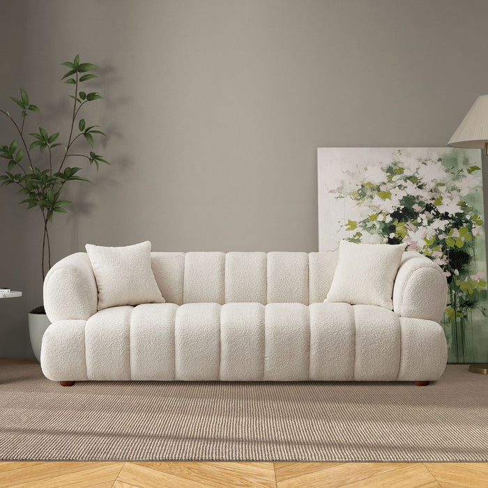 Ranger Cream Boucle Sofa - CLEARANCE