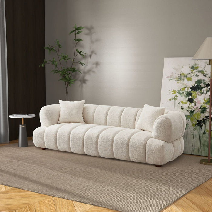Ranger Cream Boucle Sofa - CLEARANCE