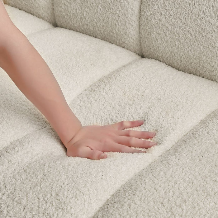 Ranger Cream Boucle Sofa - CLEARANCE