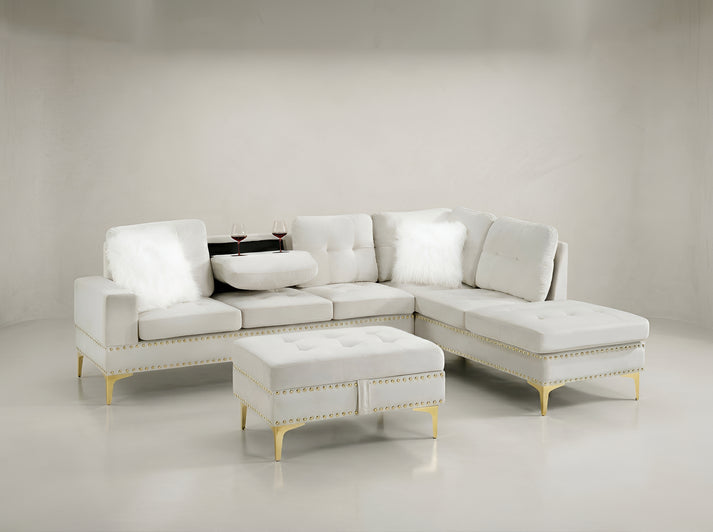 Joy II Sectional Beige