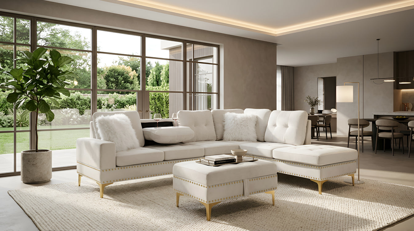 Joy II Sectional Beige
