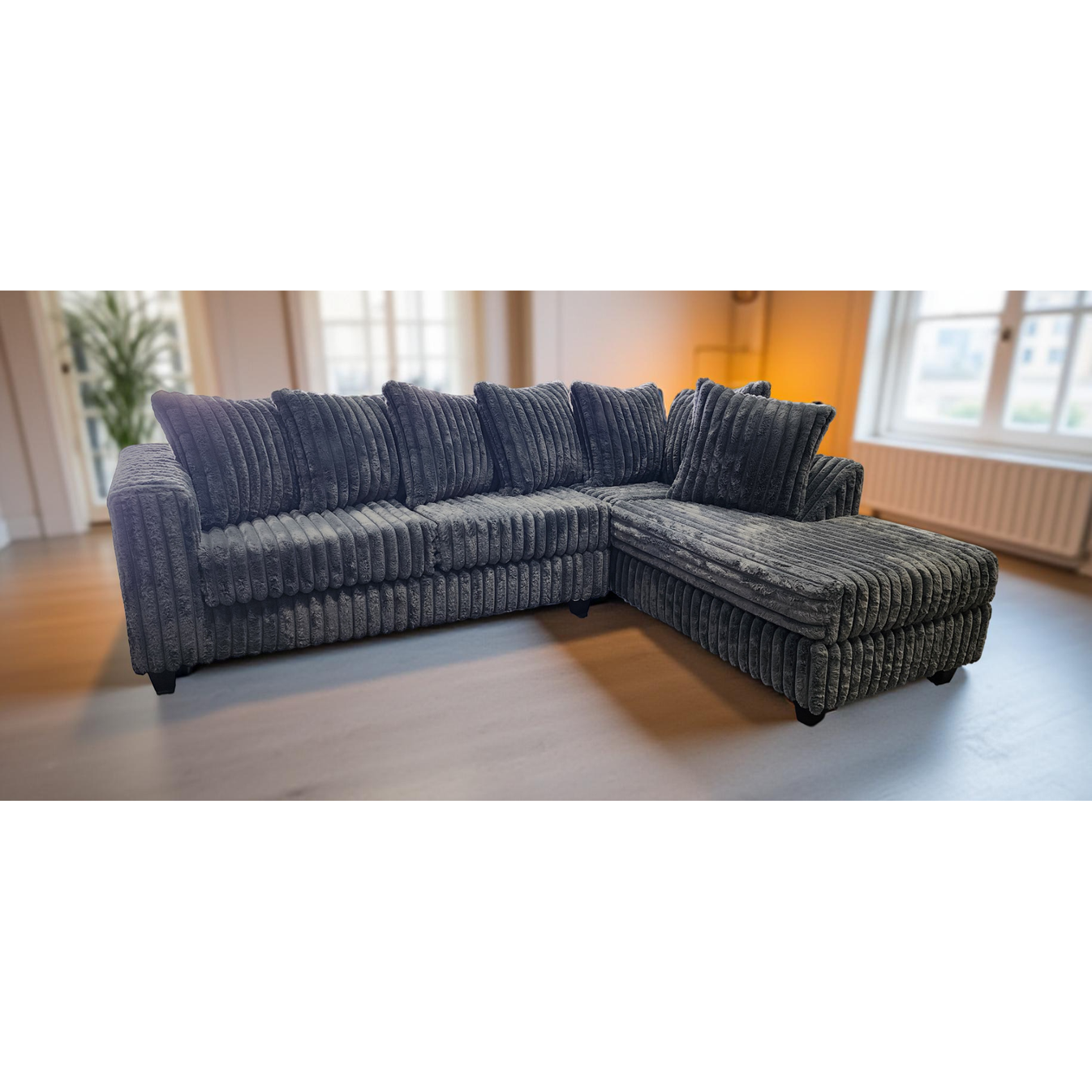 Gia Sectional Grey
