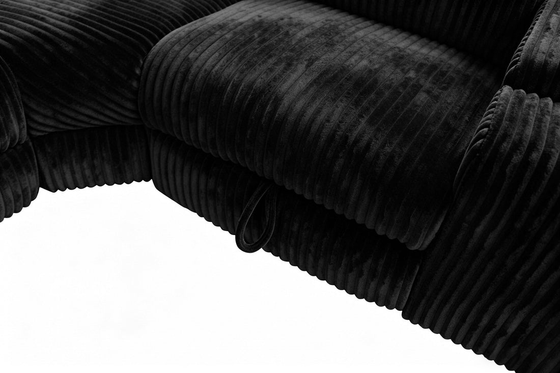 Yash Sectional (Black)