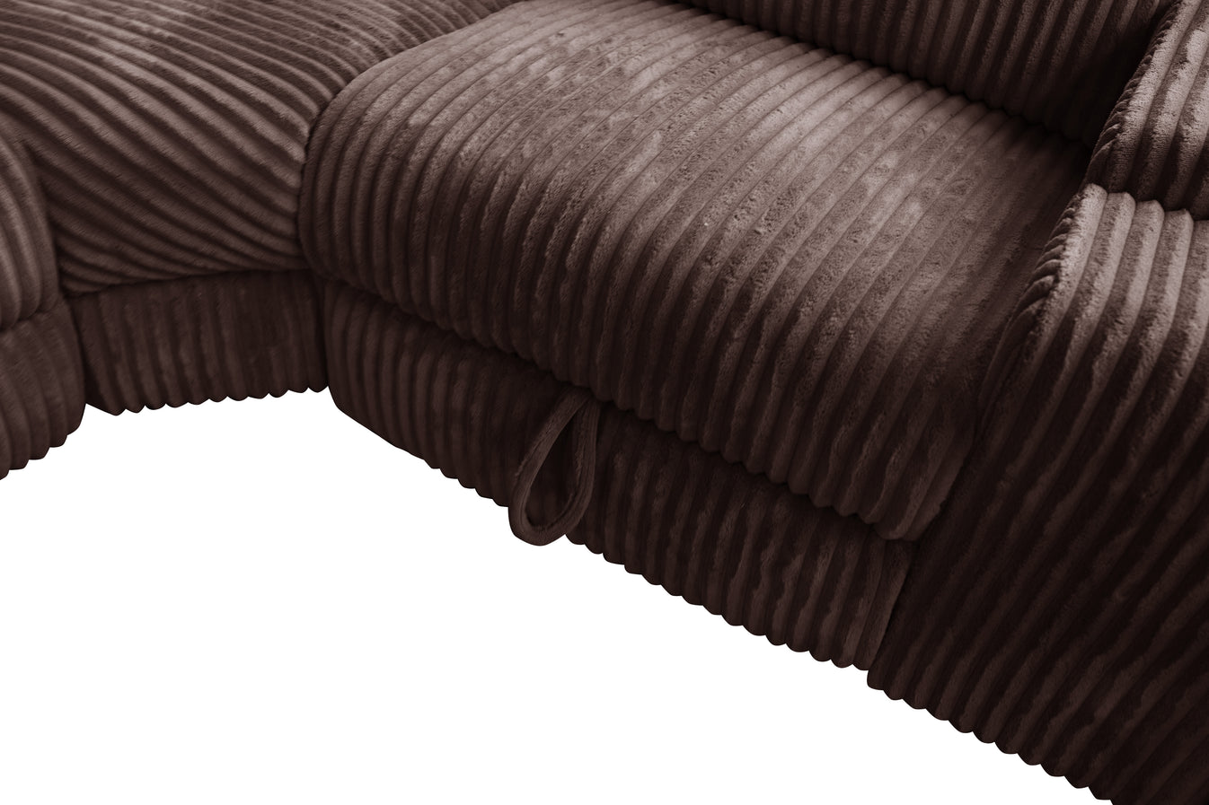 Yash Sectional Brown