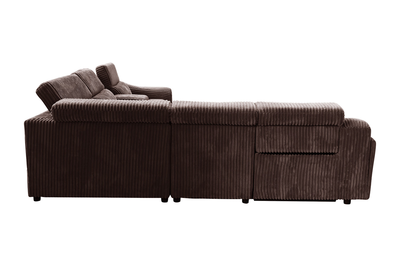 Yash Sectional Brown