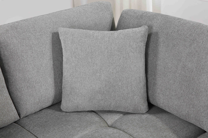 Uptown Sectional Light Grey