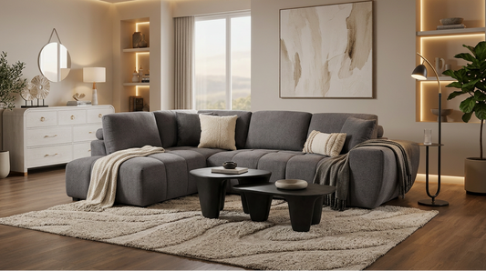 Uptown Sectional Grey