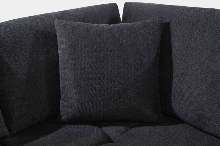 Uptown Sectional Black