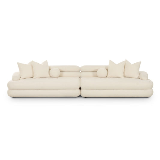 Lulu Cream Boucle Modular Sofa