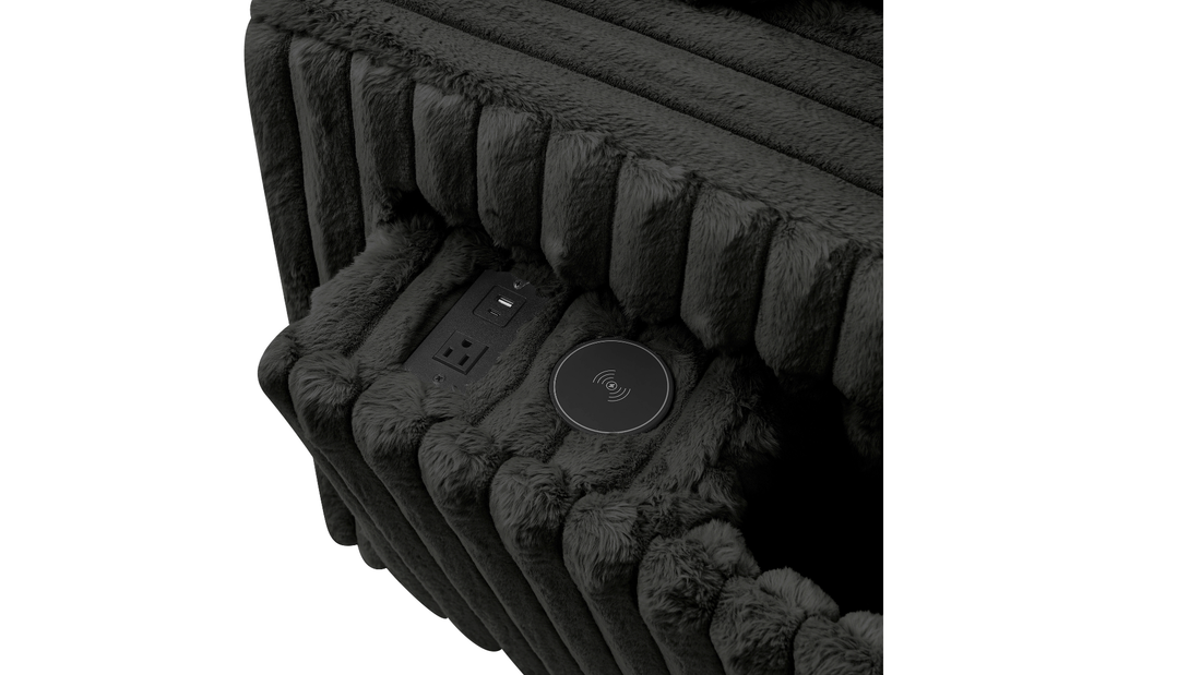 Rana Sectional (Black)