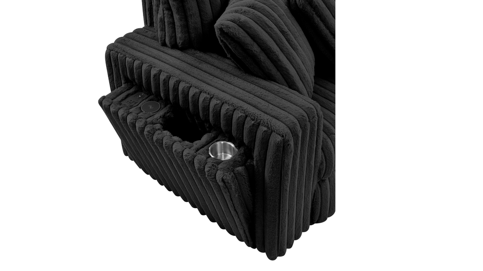 Rana Sectional (Black)