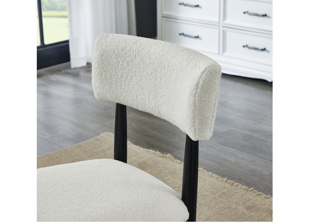 Elan Round Dining Set 5pcs Table & 4 Chairs