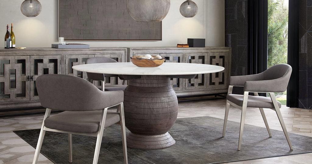 ASHQ MARBLE DINING TABLE