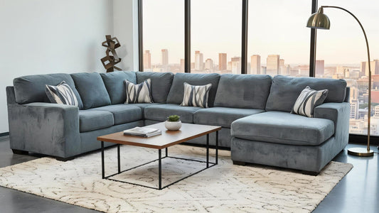 Austin Furby Sectional (Charcoal)