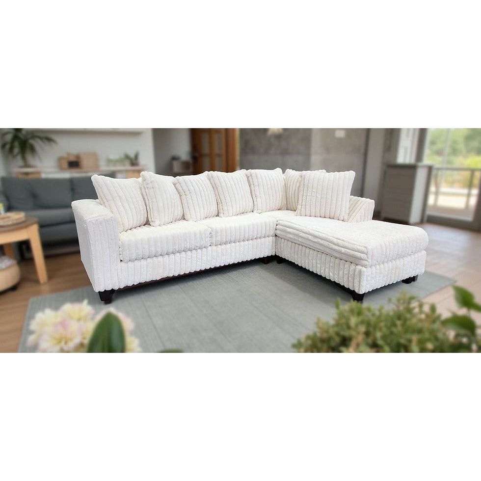Gia Sectional Ivory