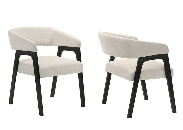 Nava 7 PCS Black Dining Set