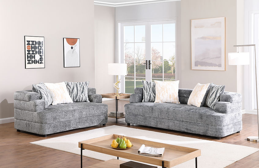 Stepso Living room set (Charcoal)