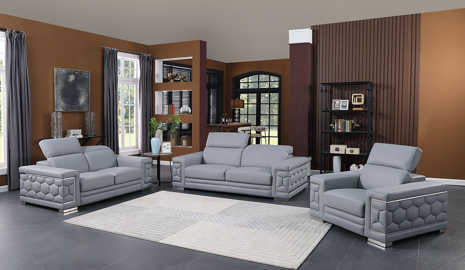 Favo Living room set (Light Blue)