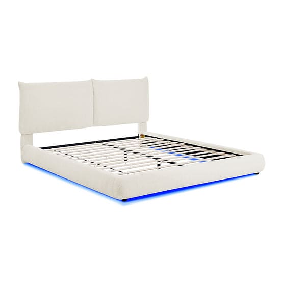 Zima Platform Bed White