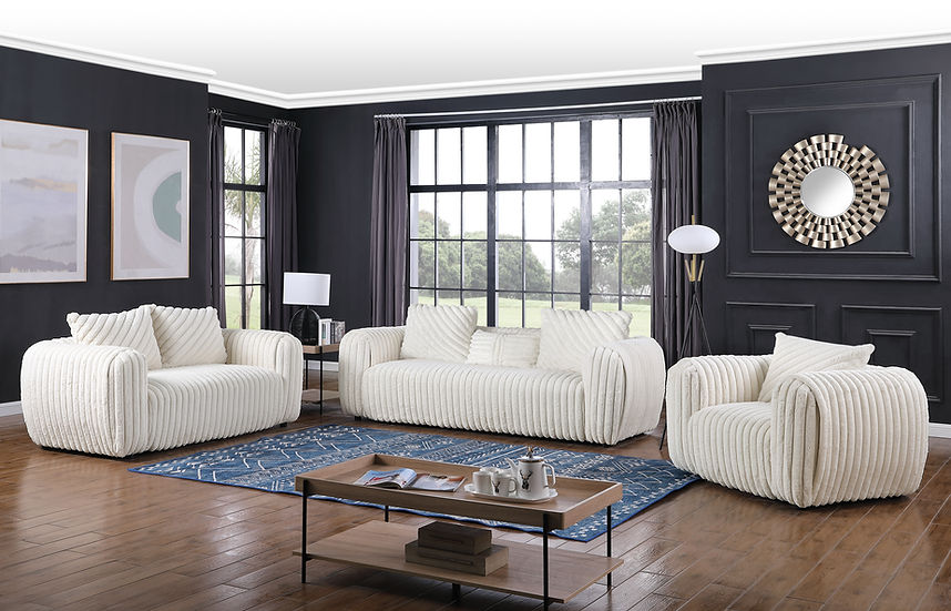 Eli Living room set (White)